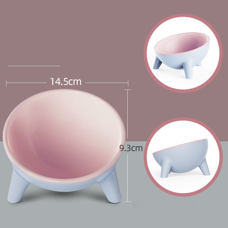 Nordic Style Elevated Pet Bowl with Stand – Feeding Bowls for Cats, Dogs & Rabbits
