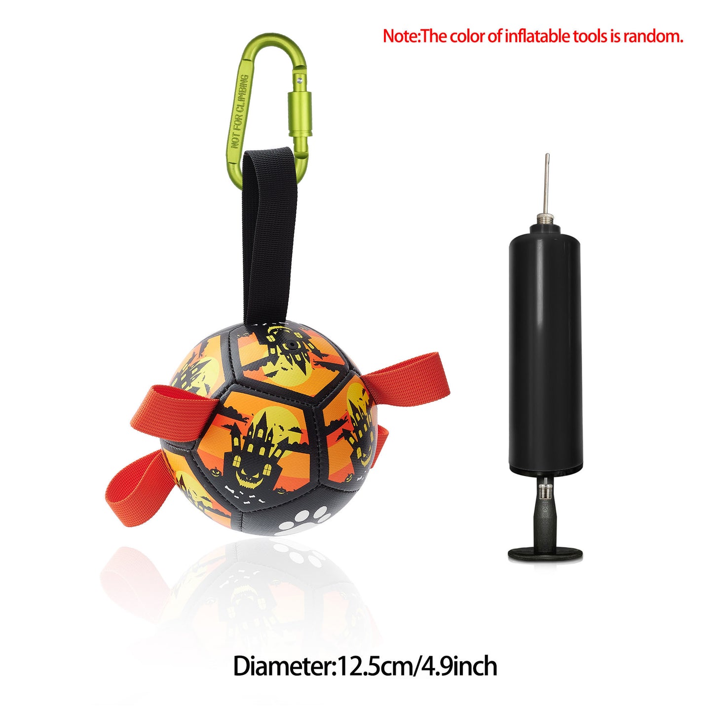 Interactive Dog Soccer Ball – Durable Outdoor Toy for Medium & Large Dogs