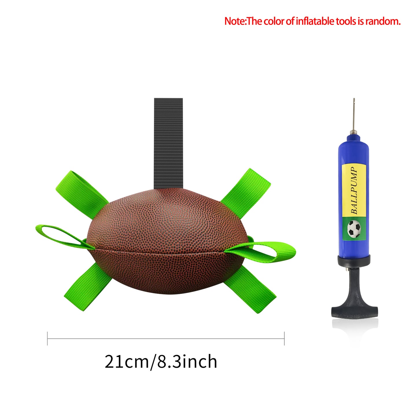 Interactive Dog Soccer Ball – Durable Outdoor Toy for Medium & Large Dogs