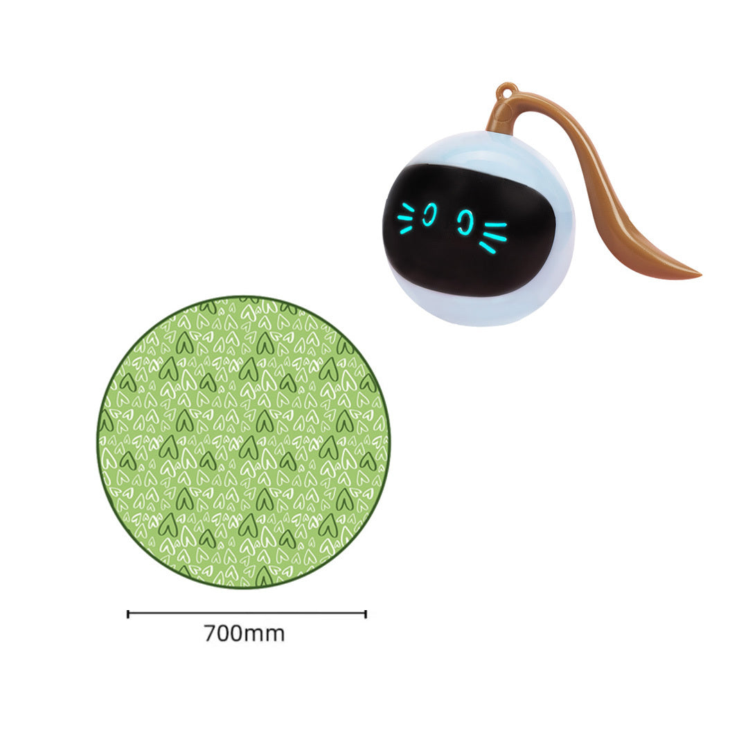 Automatic Electric Cat Toy – Motion-Activated Bouncing & Rolling Ball for Indoor Cats