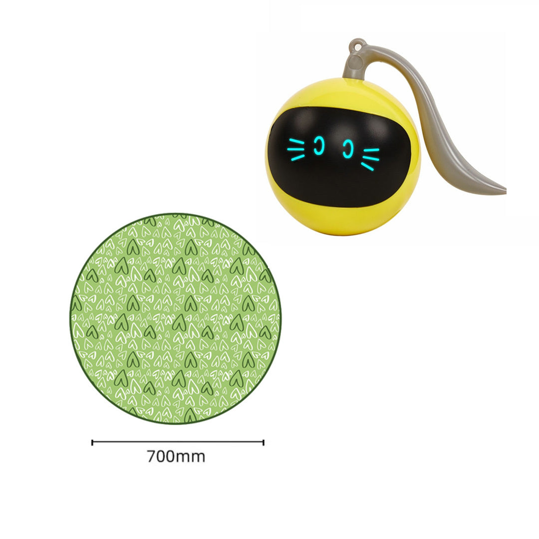 Automatic Electric Cat Toy – Motion-Activated Bouncing & Rolling Ball for Indoor Cats