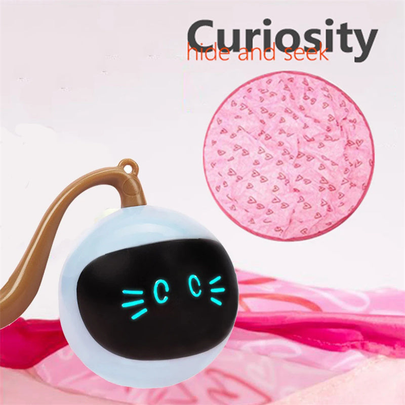 Automatic Electric Cat Toy – Motion-Activated Bouncing & Rolling Ball for Indoor Cats