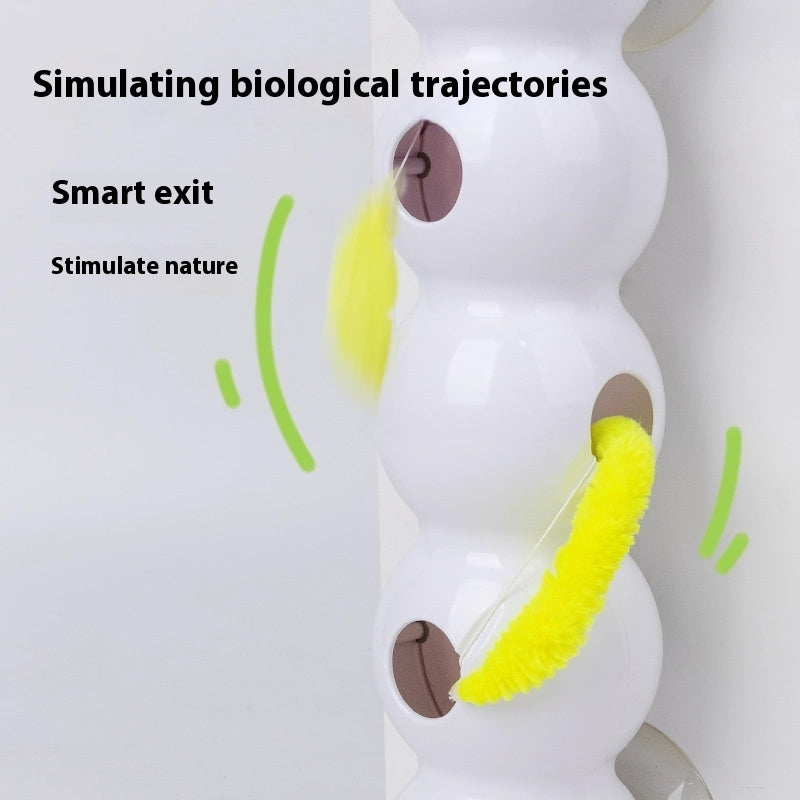 Smart Motion Cat Toy – Rechargeable Interactive Teaser with Moving Tail