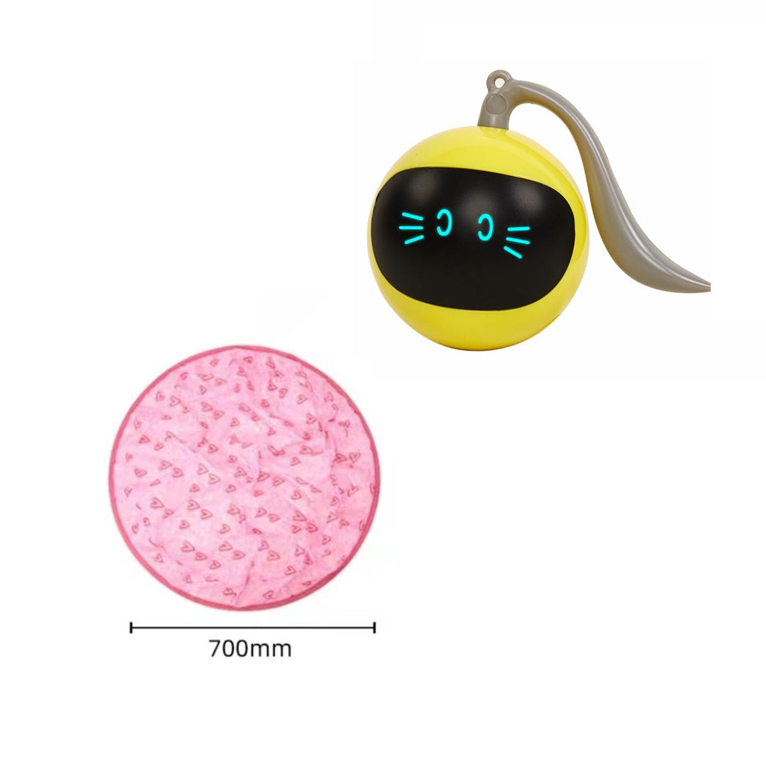 Automatic Electric Cat Toy – Motion-Activated Bouncing & Rolling Ball for Indoor Cats