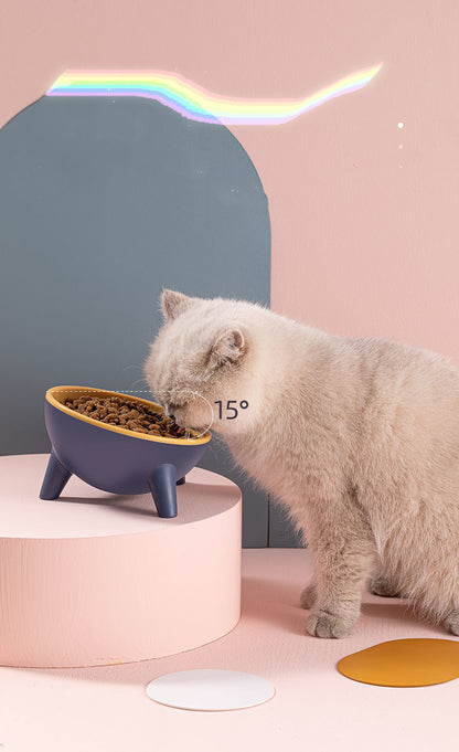 Nordic Style Elevated Pet Bowl with Stand – Feeding Bowls for Cats, Dogs & Rabbits