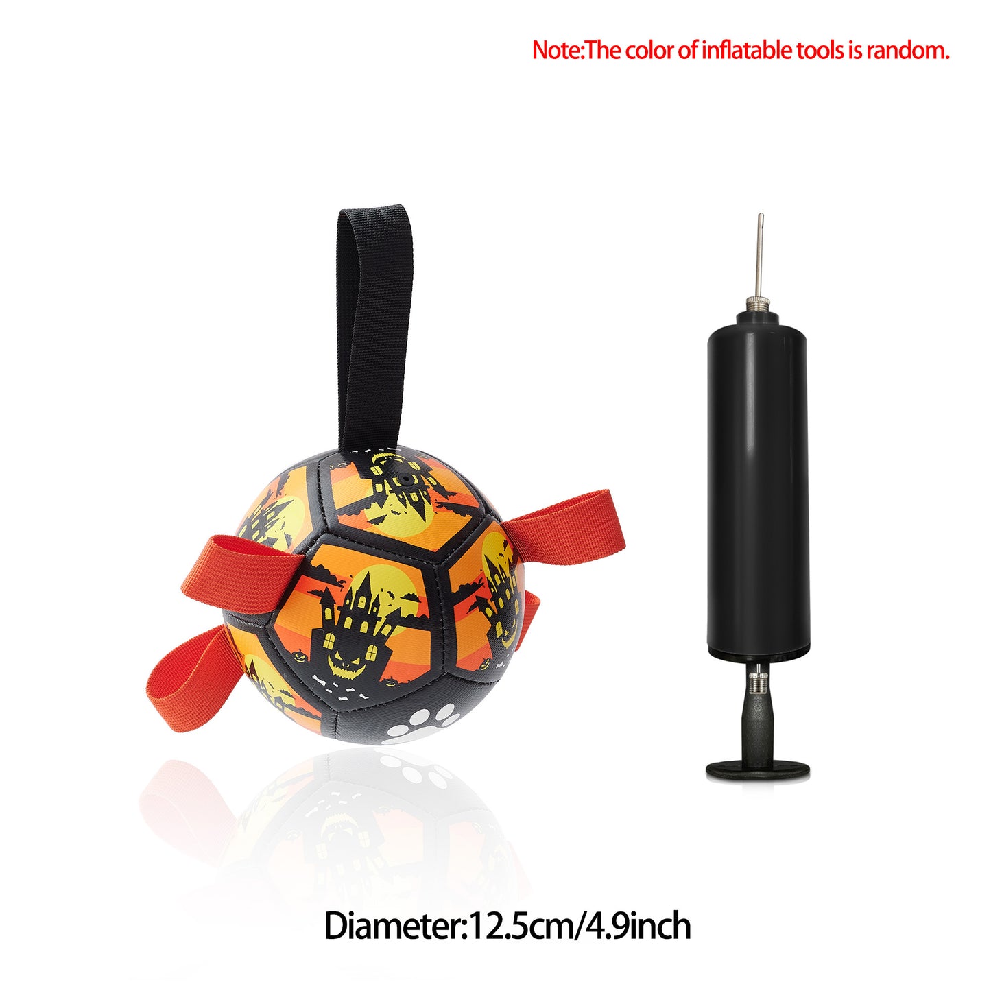 Interactive Dog Soccer Ball – Durable Outdoor Toy for Medium & Large Dogs