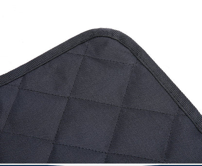 Dog Car Seat Cover with Mesh Window – Pet Hammock & Safety Protector for Rear Seats | Zipper, Pocket & Travel-Friendly Design