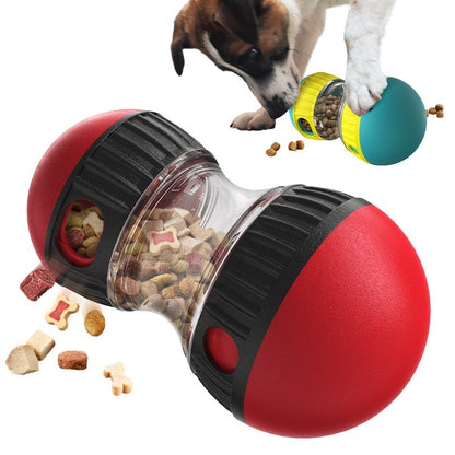 Interactive Food Dispensing Dog Toy – Slow Feeder Puzzle Ball for Mental Stimulation