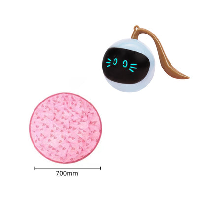 Automatic Electric Cat Toy – Motion-Activated Bouncing & Rolling Ball for Indoor Cats
