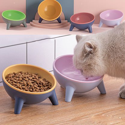 Nordic Style Elevated Pet Bowl with Stand – Feeding Bowls for Cats, Dogs & Rabbits