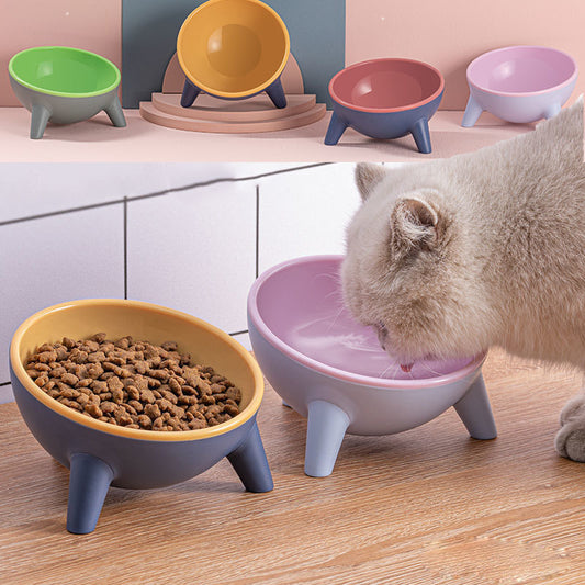 Nordic Style Elevated Pet Bowl with Stand – Feeding Bowls for Cats, Dogs & Rabbits