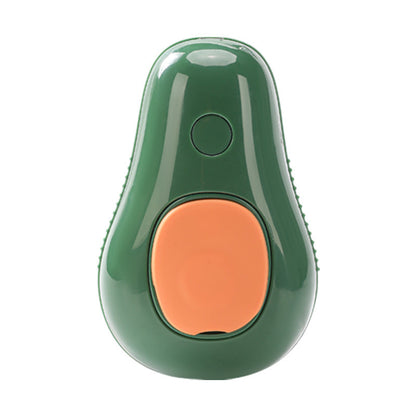 Steam Cat Brush – Self-Cleaning Pet Grooming Comb for Cats & Dogs Avocado Design
