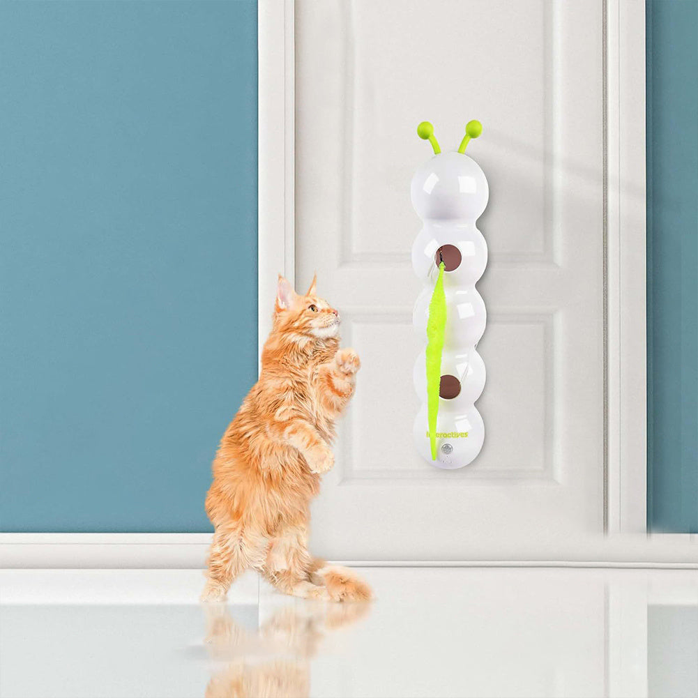 Smart Motion Cat Toy – Rechargeable Interactive Teaser with Moving Tail