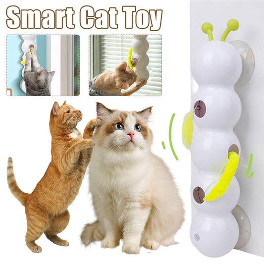Smart Motion Cat Toy – Rechargeable Interactive Teaser with Moving Tail