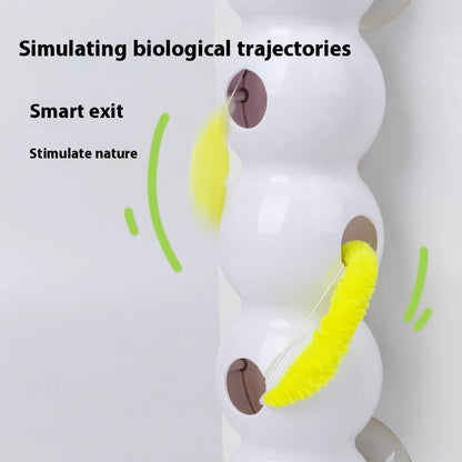 Smart Motion Cat Toy – Rechargeable Interactive Teaser with Moving Tail