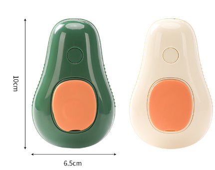 Steam Cat Brush – Self-Cleaning Pet Grooming Comb for Cats & Dogs Avocado Design