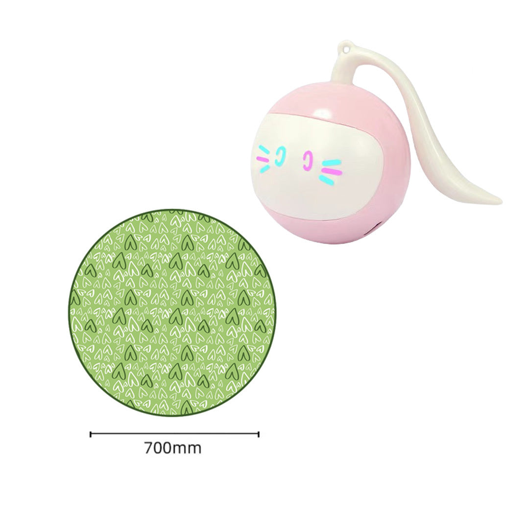 Automatic Electric Cat Toy – Motion-Activated Bouncing & Rolling Ball for Indoor Cats